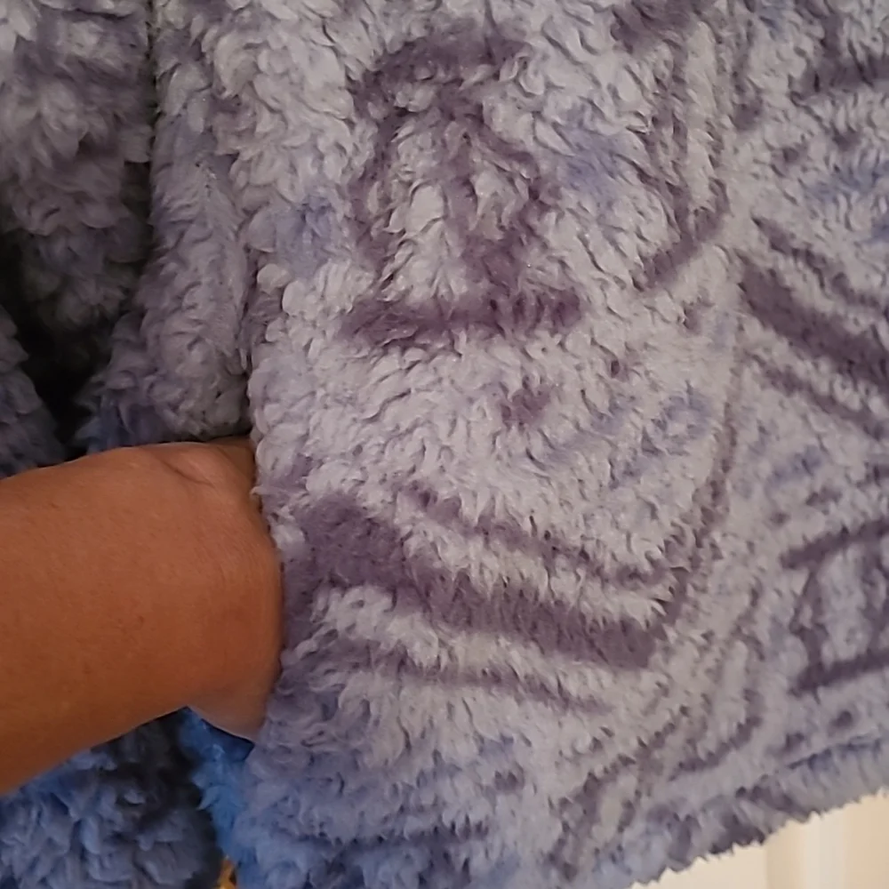 Quarter Zip Sherpa Sweater NWOT - Picture 9 of 12